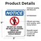 Signmission Safety Culture Sign, 3.5 in Width, Vinyl Decal, Rectangle OS-2PACK-NS-D-35-V-11366 - alternate 3